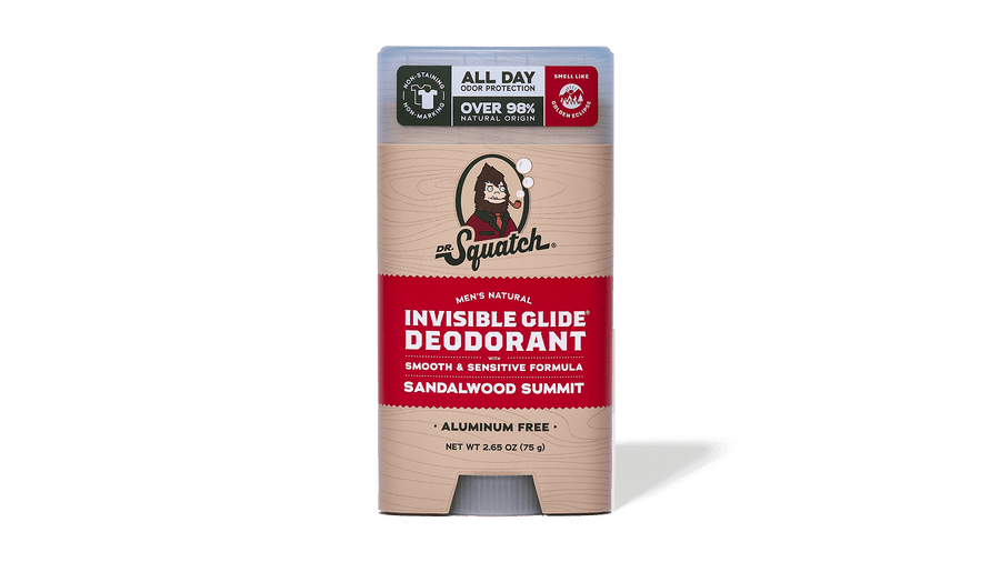 Sandalwood Summit Invisible Glide Deodorant - Travel Outdoor Guard