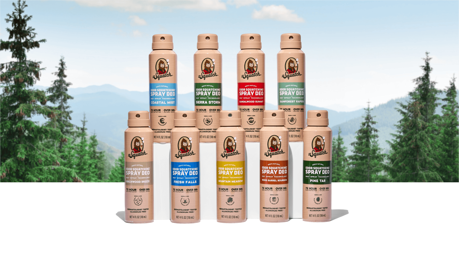 Spray Deodorant 6-Pack - Bright Gift Rotation