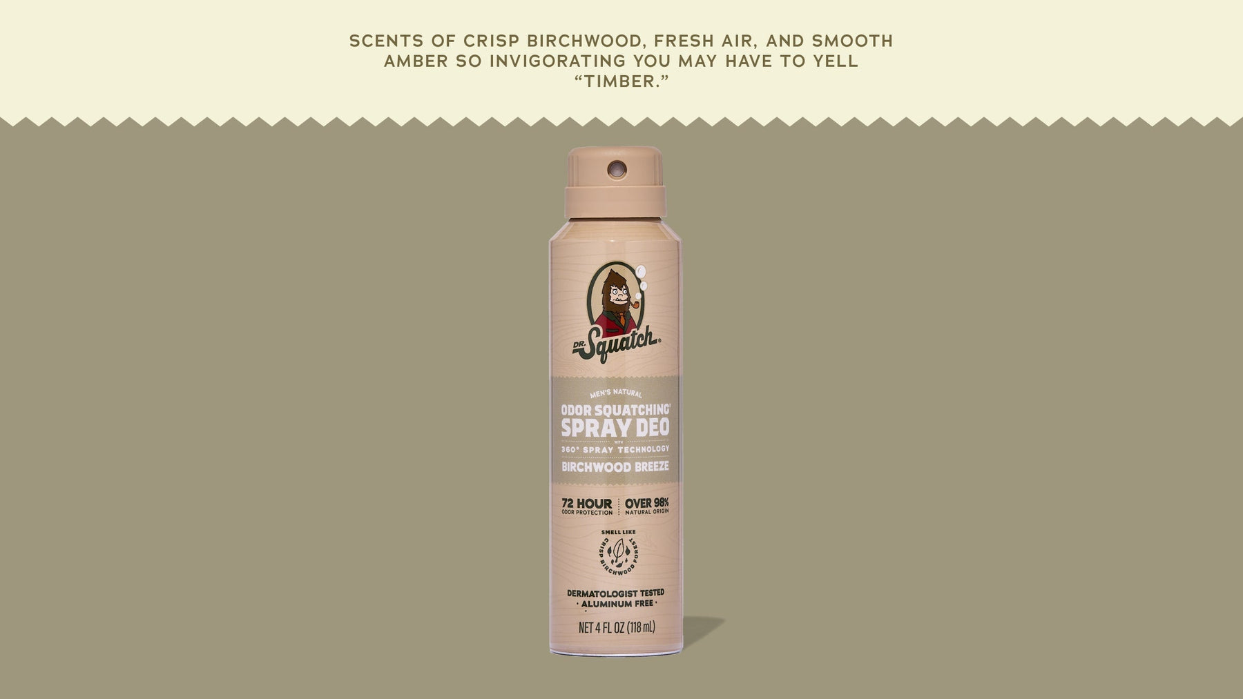Birchwood Breeze Spray Deodorant - Bright Fresh Routine