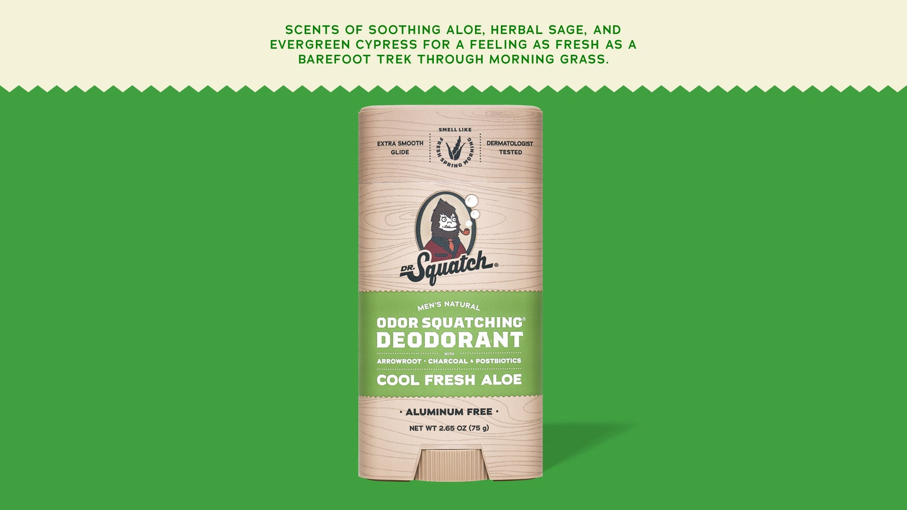 Cool Fresh Aloe Deodorant - Clean Active Carry