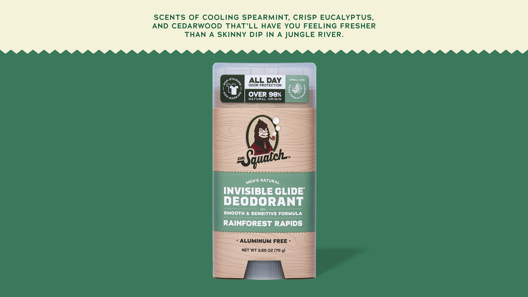 Rainforest Rapids Invisible Glide Deodorant - Smooth Fresh Shield
