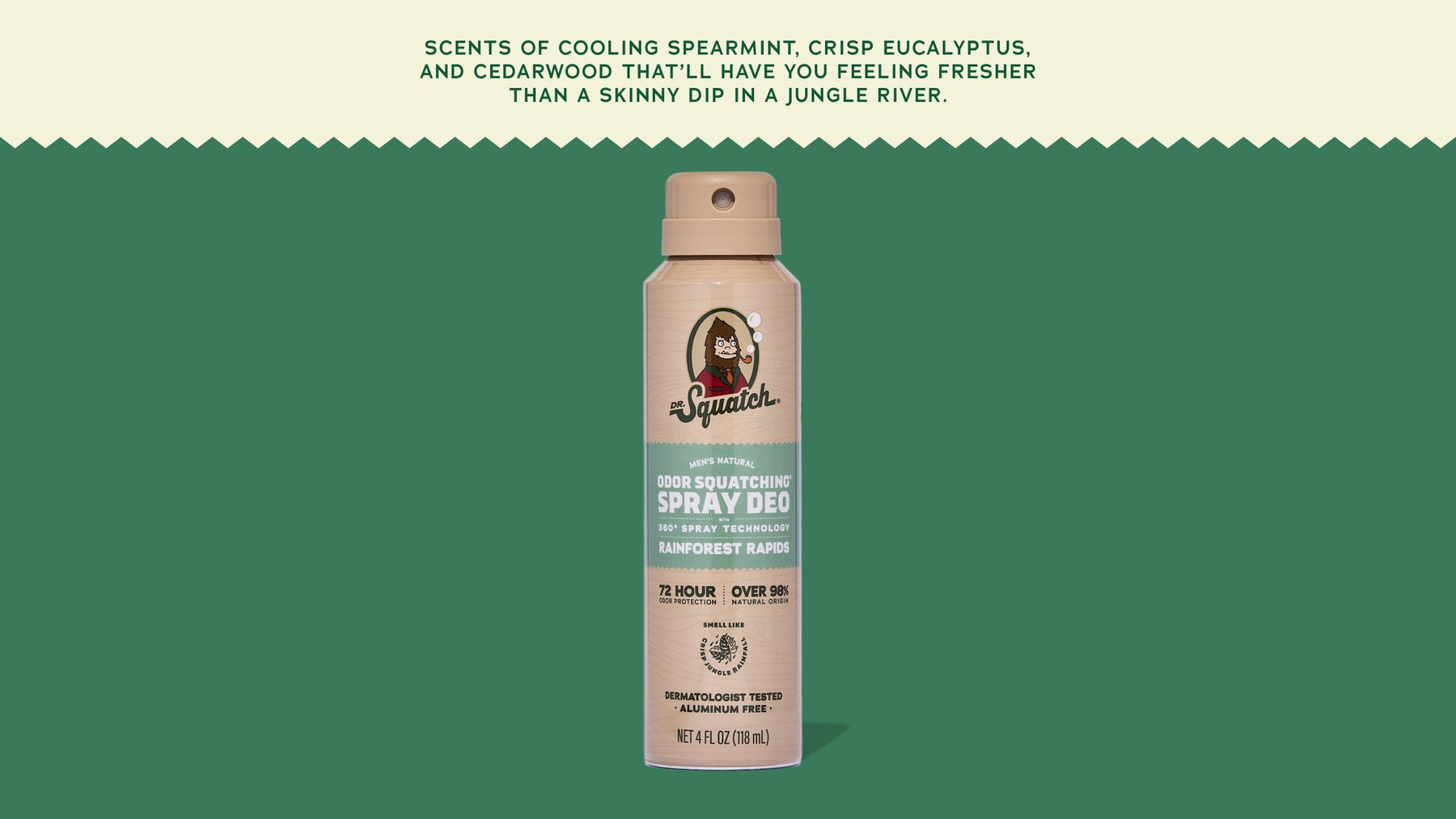 Rainforest Rapids Spray Deodorant - Easy Routine