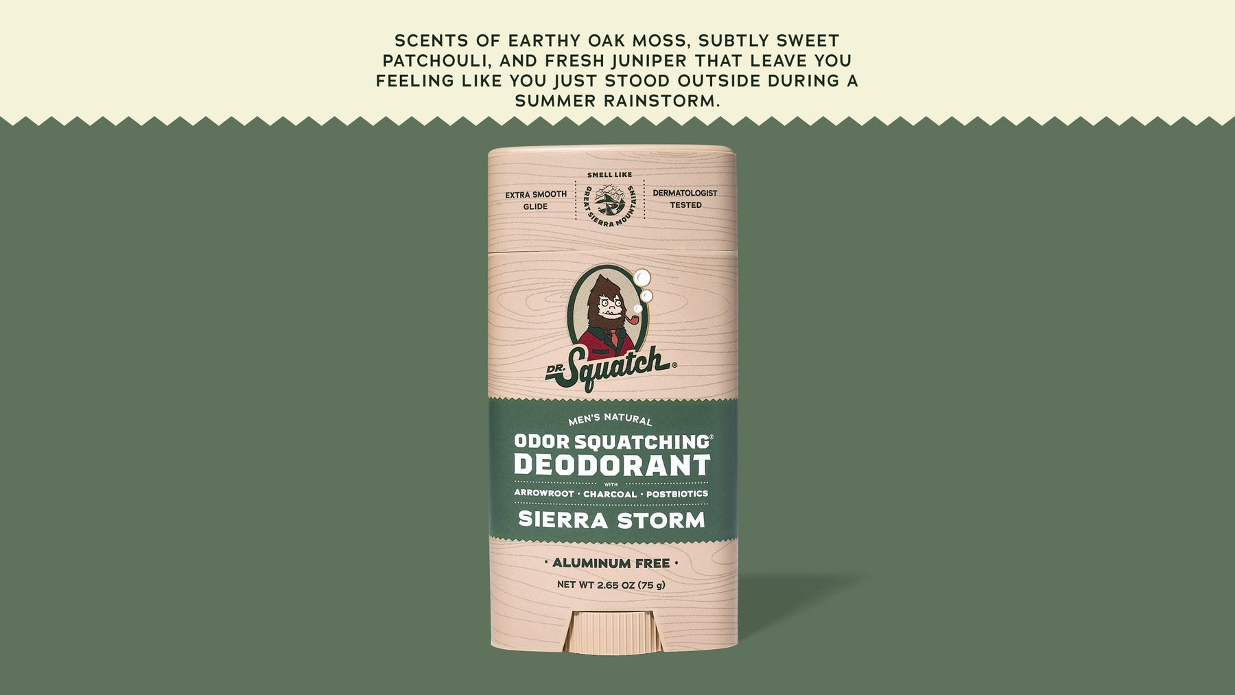 Sierra Storm Deodorant - Modern Active Guard