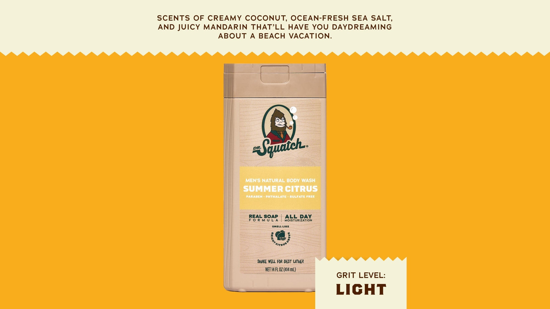 14 oz Summer Citrus Body Wash - Classic Morning Routine