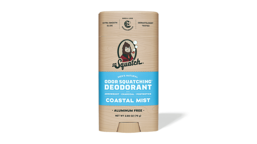Coastal Mist Deodorant - Daily Travel Routine