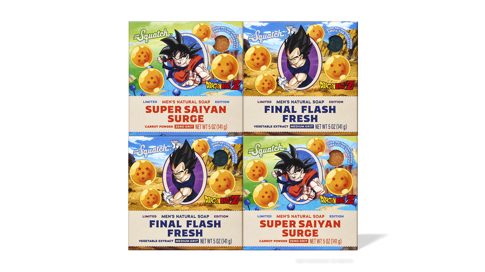 Dragon Ball Z 4-Pack - Collector Outdoor Lineup