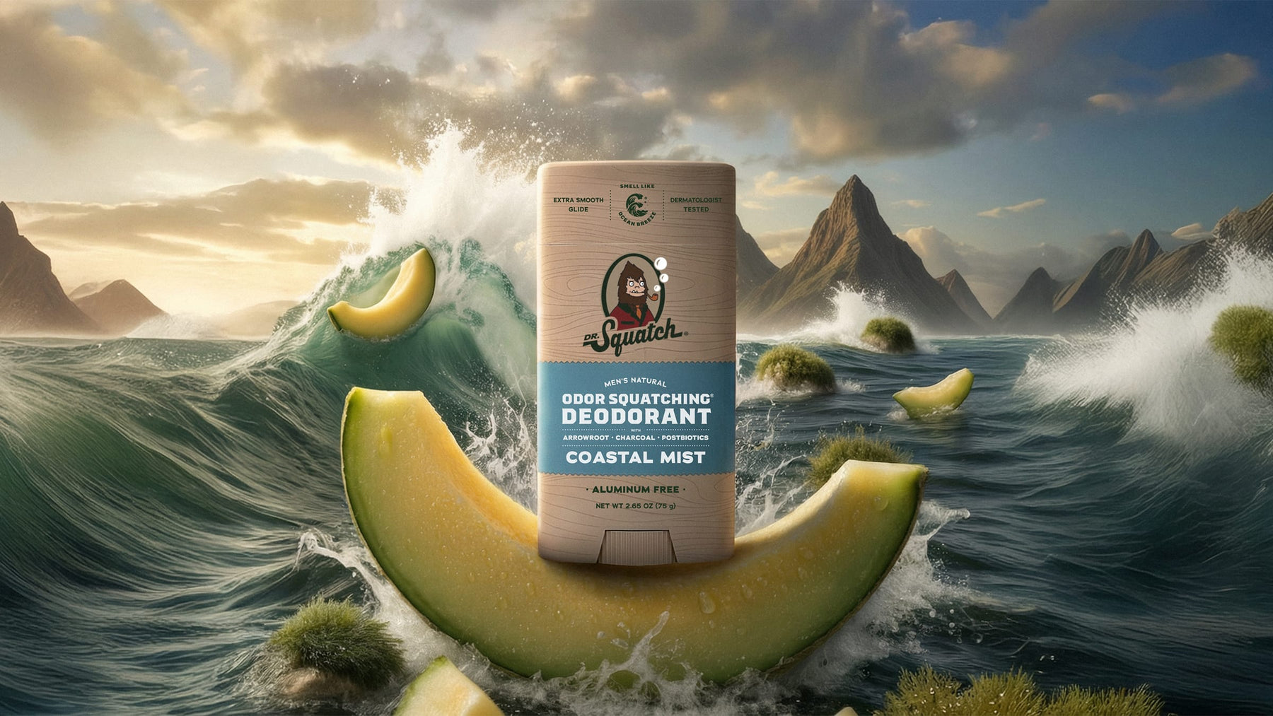 Coastal Mist Deodorant - Daily Travel Routine