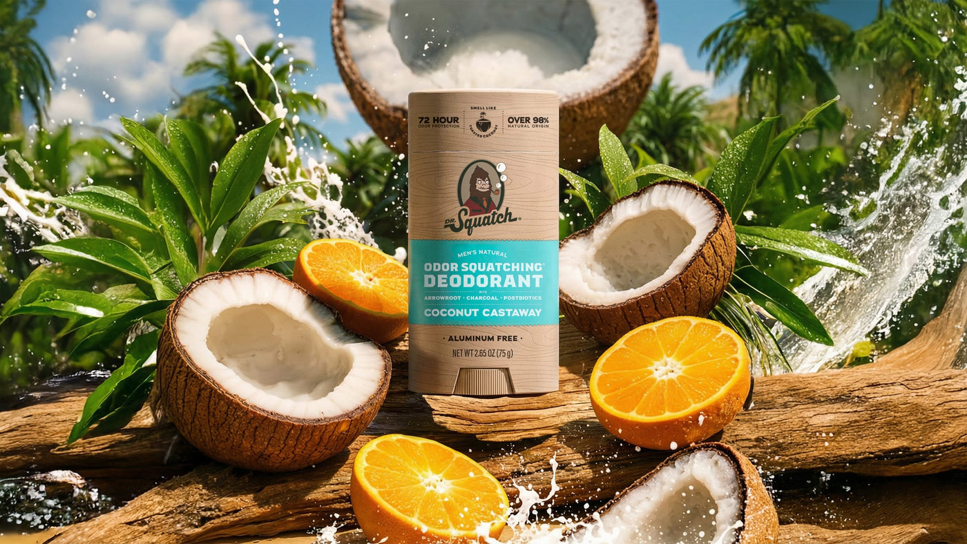 Coconut Castaway Deodorant - Modern Clean Fresh