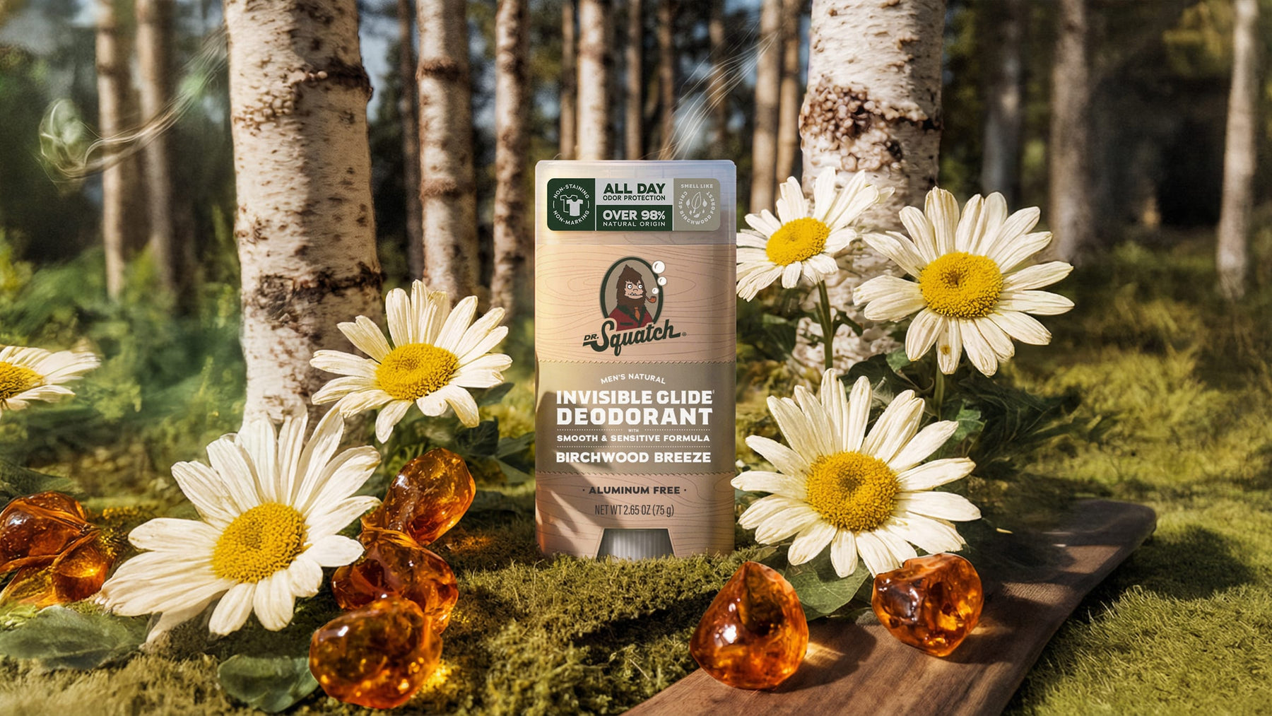 Birchwood Breeze Invisible Glide Deodorant - Bright Fresh Glide